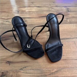 ASOS Black Strappy Heels